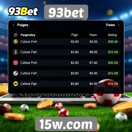 Opcões de pagamento disponíveis no site 93bet